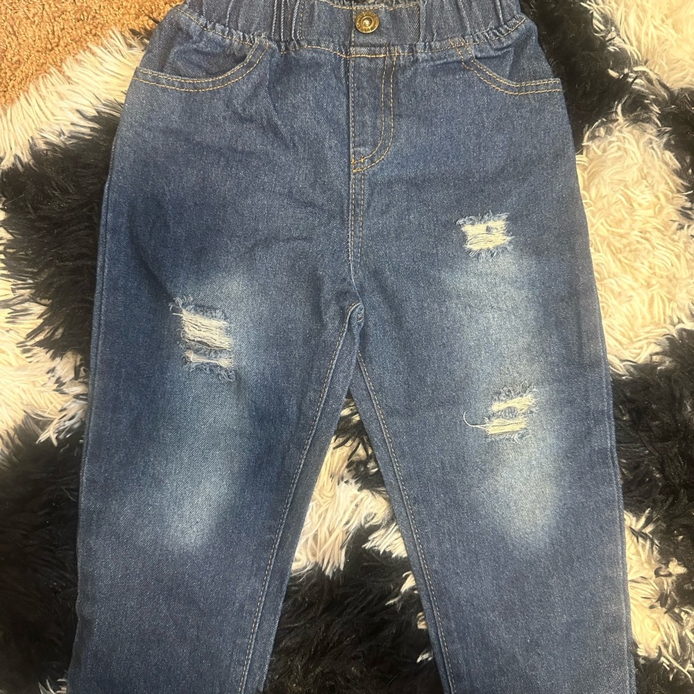 Stylish Blue Kids Denim Jeans